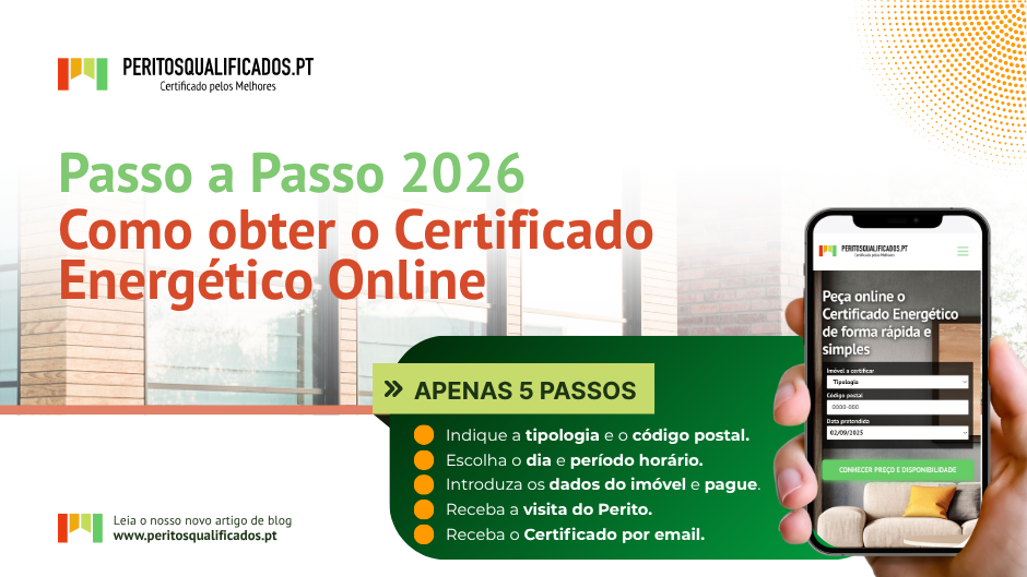 Como obter o Certificado Energético Online, de forma simples (Passo a Passo 2026)